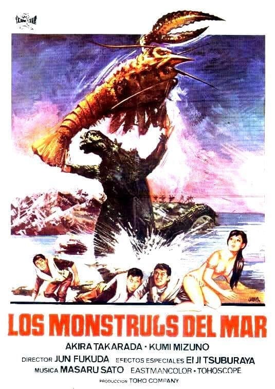 Godzilla contra el terror de los mares